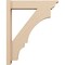 Ekena Millwork 6-in W x 26-in D x 32-in H Balboa Trad Rough Cedar Woodgrain TimberThane Outlooker, Primed Tan OUTUR060X26X32BOA04RCPR - alternate 5